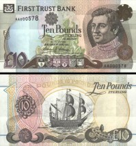 *10 Libier Severné Írsko 1998, P136a First Trust Bank UNC - Kliknutím na obrázok zatvorte -